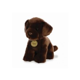 Miyoni 28 cm csokibarna labrador plüssfigura