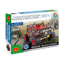   Alexander Toys Constructor - Ranger 'Black Spider' terepjáró építőjáték-354db-os