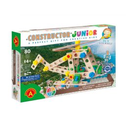   Alexander Toys Contructor Junior 3 az 1-ben - Helicopter építőjáték-80db-os