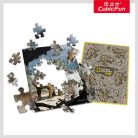 2D puzzle Sztegoszaurusz fém tojásban-63 db-os Clementoni