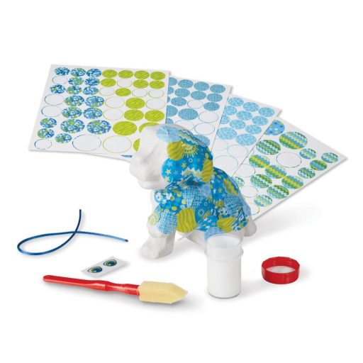 Melissa & Doug Kreatív játék-Dekupázs- kiskutya
