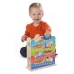 Melissa&Doug- bébi fajáték cikk-cakk torony