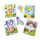 Melissa&Doug- bébi fajáték óriás puzzle- vadállatok