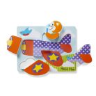 Melissa & Doug Bébi és tipegő fajátékok, Óriás puzzle, járművek