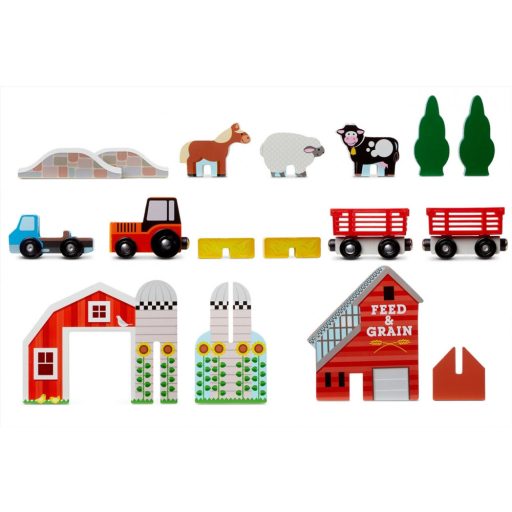 Melissa & Doug Fa jármű, Vidd magaddal- farm