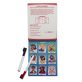 Melissa&Doug- kreatív játék letörölhető lapok-kémjátszma