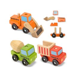 Melissa&Doug-fa jármű építkezés