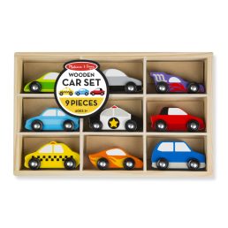 Melissa&Doug- fa jármű autók