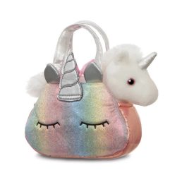 Fancy Pals 20 cm  unikornis plüssfigura táskában 