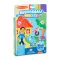 Melissa&Doug- kreatív játék újrahasználható matrica füzet azúrkék nyomok és te azúrkék kedvenc