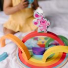 Melissa & Doug fa készségfejlesztő játék- - szivárvány puzzle fajáték