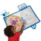   Melissa & Doug kreatív játék, rajzolás vízzel, Azúrkék nyomok és te - széthajtható tábla