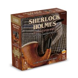   Sherlock Holmes és a pettyes pánt -1000db-os  puzzle és nyomozós játék