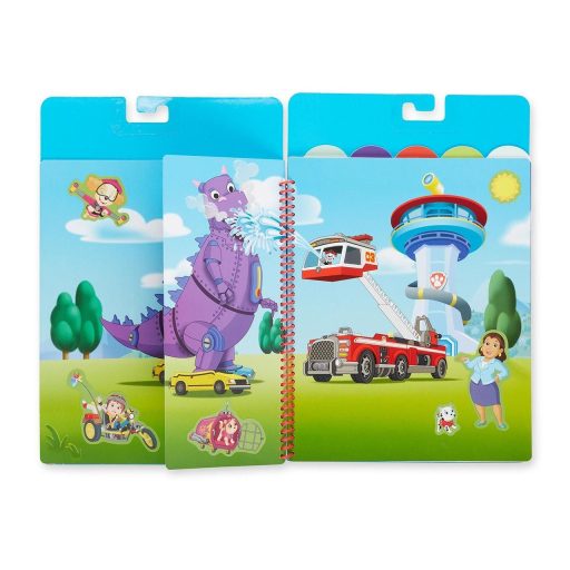 Melissa- & doug kreatív játék újrahasználható matrica füzet mancs őrjárat a nagy