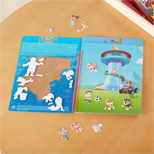 Melissa&Doug- kreatív játék pufi matrica füzet mancs őrjárat kaland