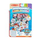 Melissa & Doug kreatív játék, pufi matrica füzet, Mancs Őrjárat - Téli kalandok