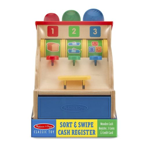 Melissa&Doug-szerepjáték -pénztárgép 