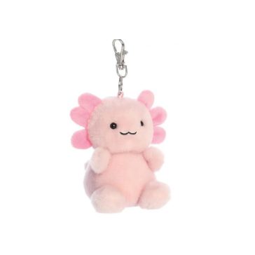 Palm Pals plüss kulcstartó 10 cm Axolotl