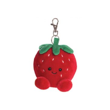 Palm Pals plüss kulcstartó 10 cm Eper