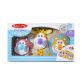 Melissa&Doug- fa készségfejlesztő játék puzzle fogantyúval vadállatok