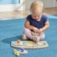 Melissa&Doug- fa készségfejlesztő játék puzzle fogantyúval vadállatok