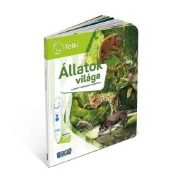 Interaktív foglalkoztató könyv - Állatok világa