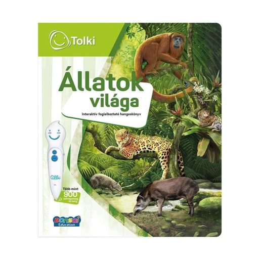 Interaktív foglalkoztató könyv - Állatok világa