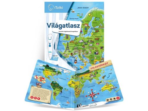 Tolki Interaktív foglalkoztató könyv - Világatlasz