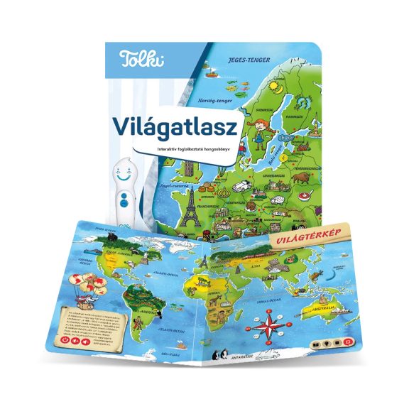 Tolki interaktív hangoskönyv - Világatlasz