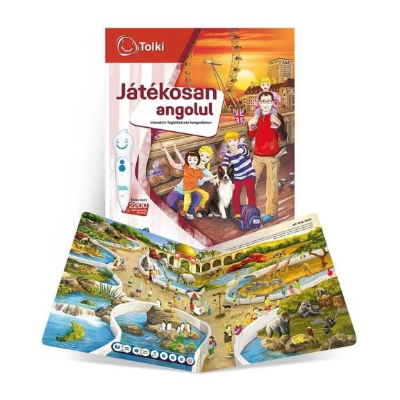 Interaktív foglalkoztató könyv - készletben Playful English