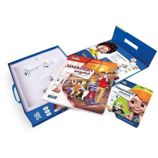 Interaktív foglalkoztató könyv - készletben Playful English