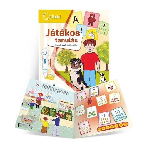 Tolki Interaktív foglalkoztató könyv -Játékos tanulás
