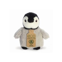 Eco Nation 13 cm mini pingvin plüssfigura