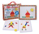 melissa&doug   készségfejlesztő játék, színes mágneses kirakó 