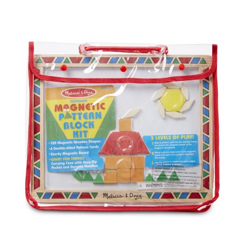 melissa&doug   készségfejlesztő játék, színes mágneses kirakó 