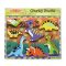 Melissa&Doug- készségfejlesztő játék könnyen megfogható puzzle-dínók