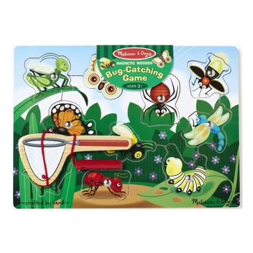   Melissa & Doug Fa készégfejlesztő játék, Mágneses lepkeháló