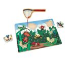 Melissa & Doug Fa készégfejlesztő játék, Mágneses lepkeháló