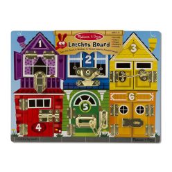   Melissa & Doug Készségfejlesztő játék, Zárak és reteszek