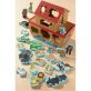   Melissa & Doug Fa Készségfejlesztő játék, Noé bárkája formaegyeztető játék