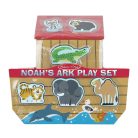 Melissa & Doug Fa Készségfejlesztő játék, Noé bárkája formaegyeztető játék