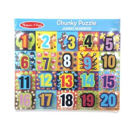 Melissa&Doug- fa készségfejlesztő játék óriás puzzle