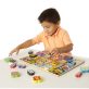 Melissa&Doug- fa készségfejlesztő játék óriás puzzle