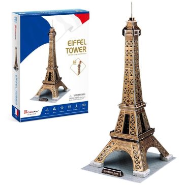 3D puzzle - Eiffel Torony  39db-os CubicFun