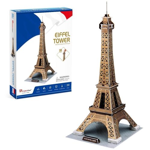 3D puzzle kicsi Eiffel Tor.arany 642/442