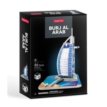 3D puzzle - Burj al Arab 46db-os CubicFun