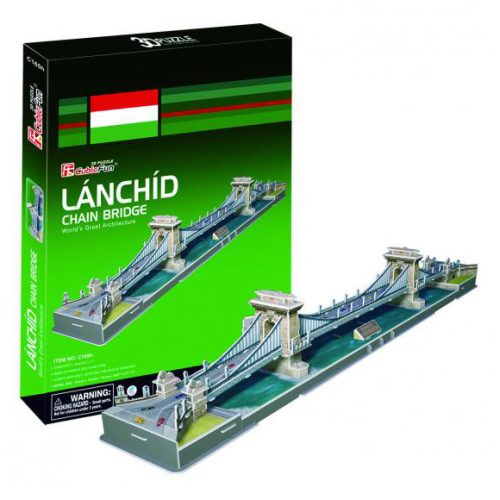 3D puzzle-Lánchíd-84db-os CubicFun