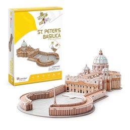 3D puzzle -St.Peter Bazilika 68db-os CubicFun