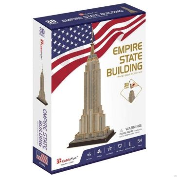 3D puzzle - Empire State Building New York 54db-os CubicFun