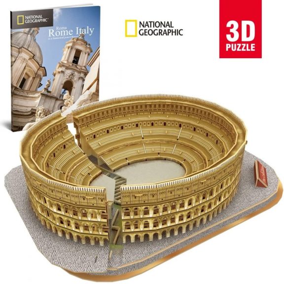 3D puzzle City Travel - Róma- Colosseum-131db-os CubicFun